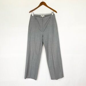 Banana Republic High Rise Modern Straight Lightweight Wool Flannel Pants Size 8